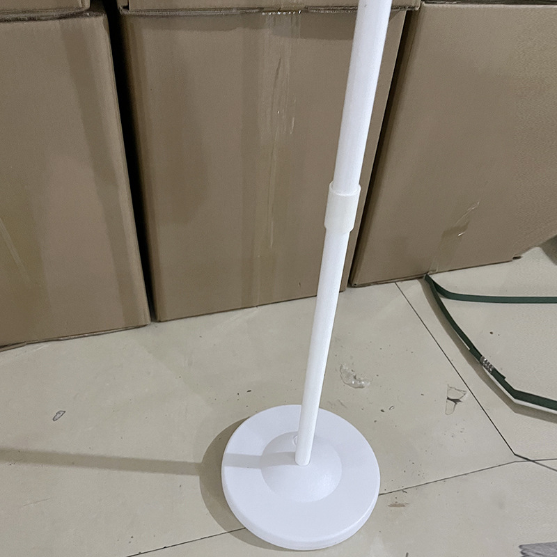 Suport pentru arc de balon din plastic, alb, 1,2 m lungime, 1,6 m înălțime, pentru nunți
