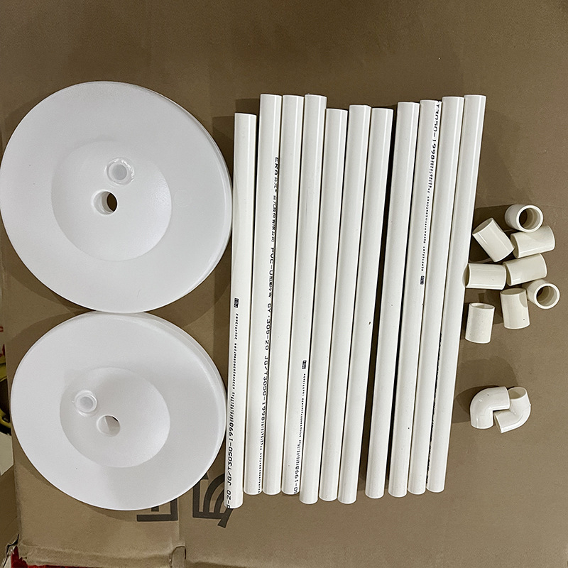 Suport pentru arc de balon din plastic, alb, 1,2 m lungime, 1,6 m înălțime, pentru nunți