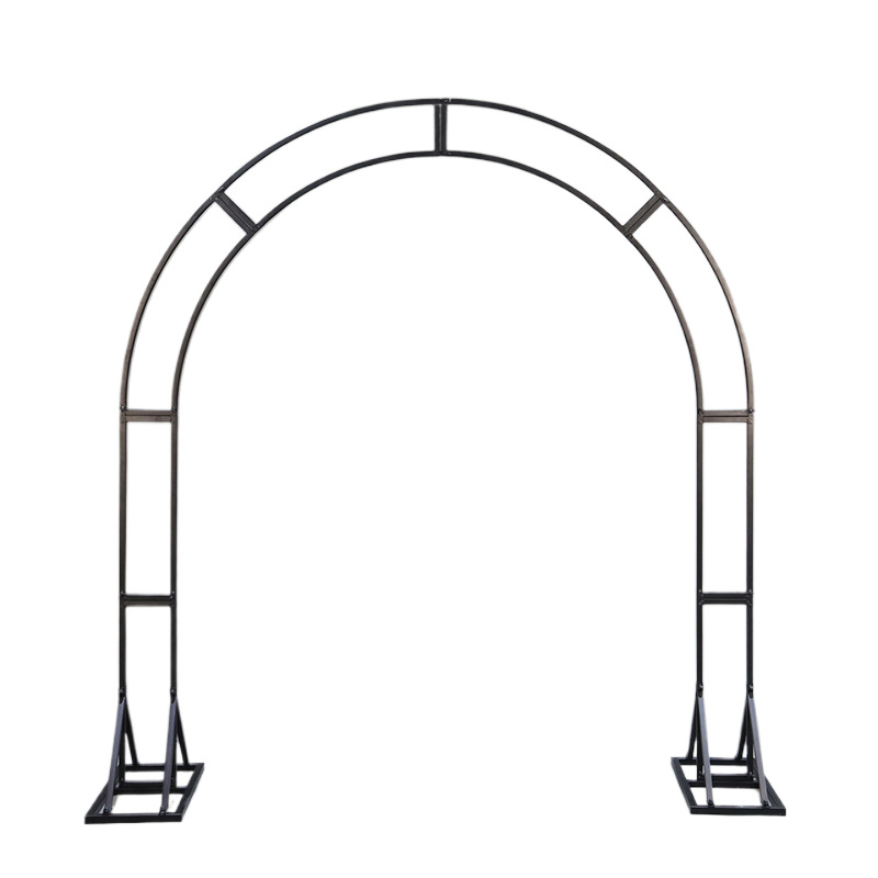 Arc de nuntă din fier forjat pentru fundalul scenei și decorul sălii, suport pentru flori, personalizare
