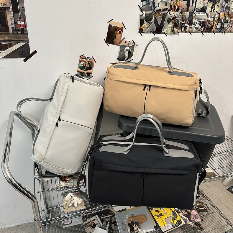 Unisex putna torba, lagana, kapacitet 36–55 L, oksford tkanina, vodootporna, velika zapremina, gradski stil