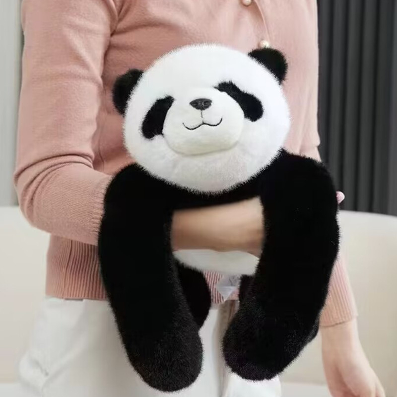 Panda pliš jastuk, sladak i udoban za djevojke, veliki jastuk za uzglavlje kreveta