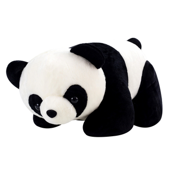 Slatka pliš panda figura – realistična ležeća panda pliš, jastuk s mogućnošću logotipa