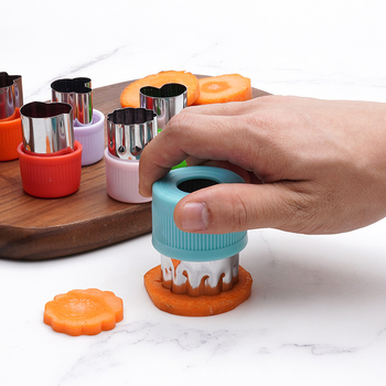 Set de 12 piese cu forme pentru paste în formă de fluture și șabloane pentru fructe, cu forme din oțel inoxidabil pentru legume, unelte de bucătărie creative, lucrate manual