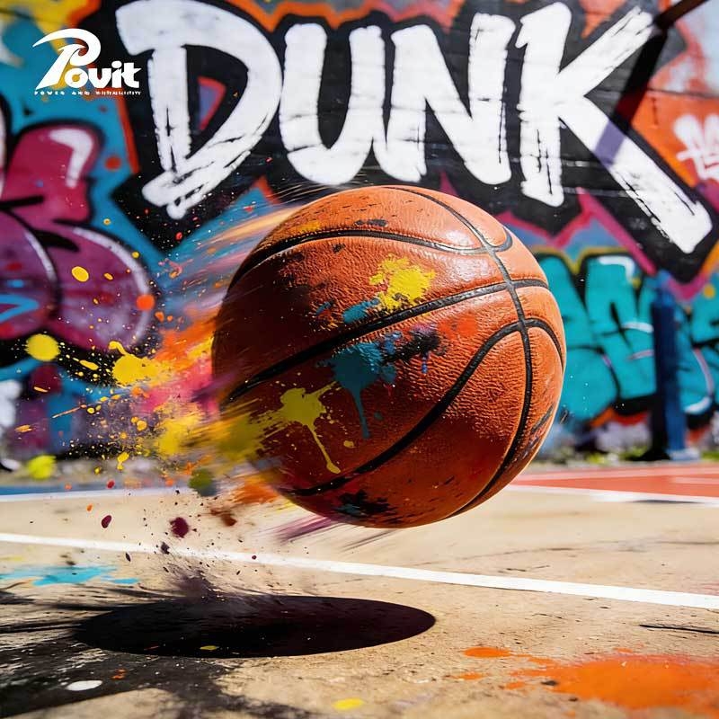 Prilagođena košarkaška lopta veličine 7, PU, ulični streetball