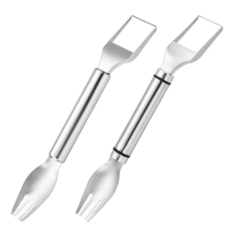Cuțit din oțel inoxidabil, dual pentru pepene și divizor de fructe