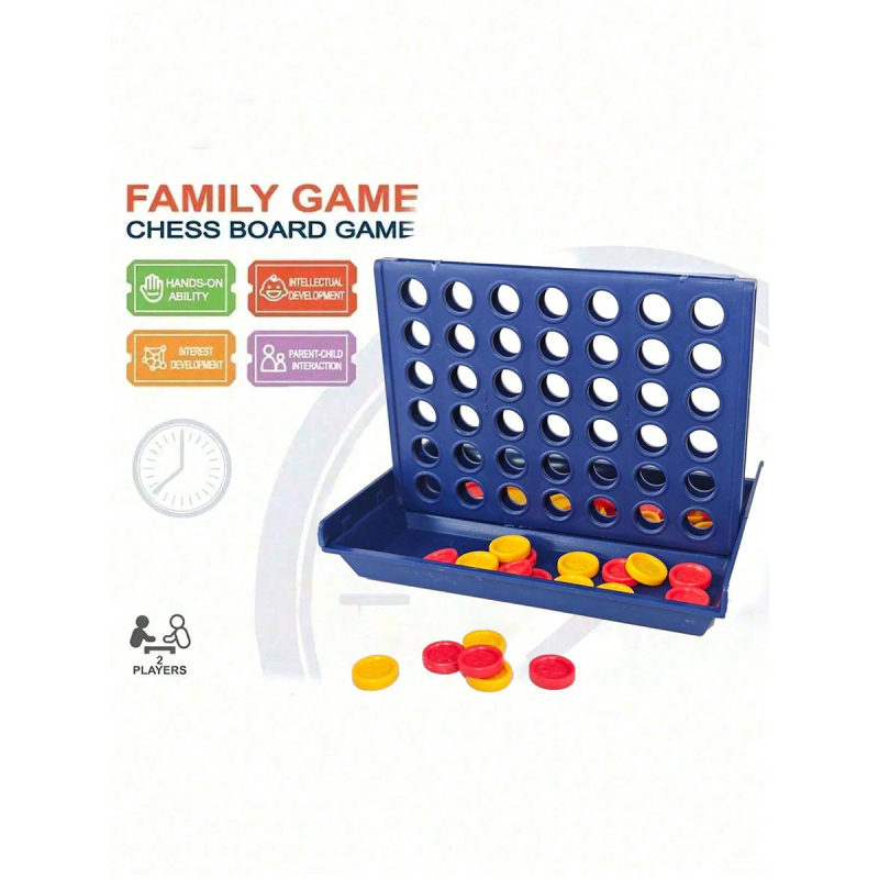 3D Connect Four, Bingo i Pet u nizu – Društvena igra za djecu i roditelje