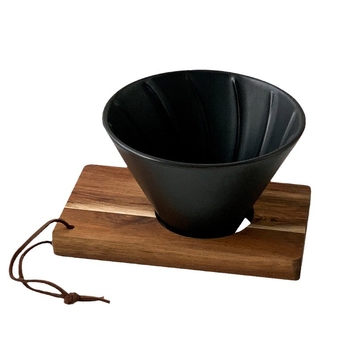 Ceașcă ceramică de filtrare pentru cafea turnată manual, con V60 pentru filtrare prin picurare