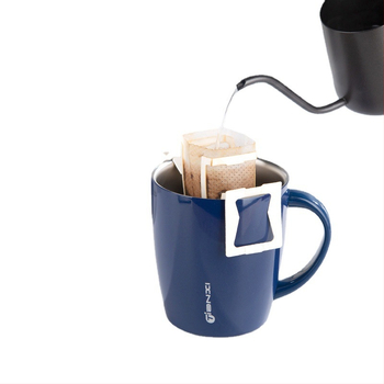 Pungi filtre de cafea de unică folosință, pentru cafea măcinată, potrivite pentru diferite dimensiuni de cești, filtru agățat