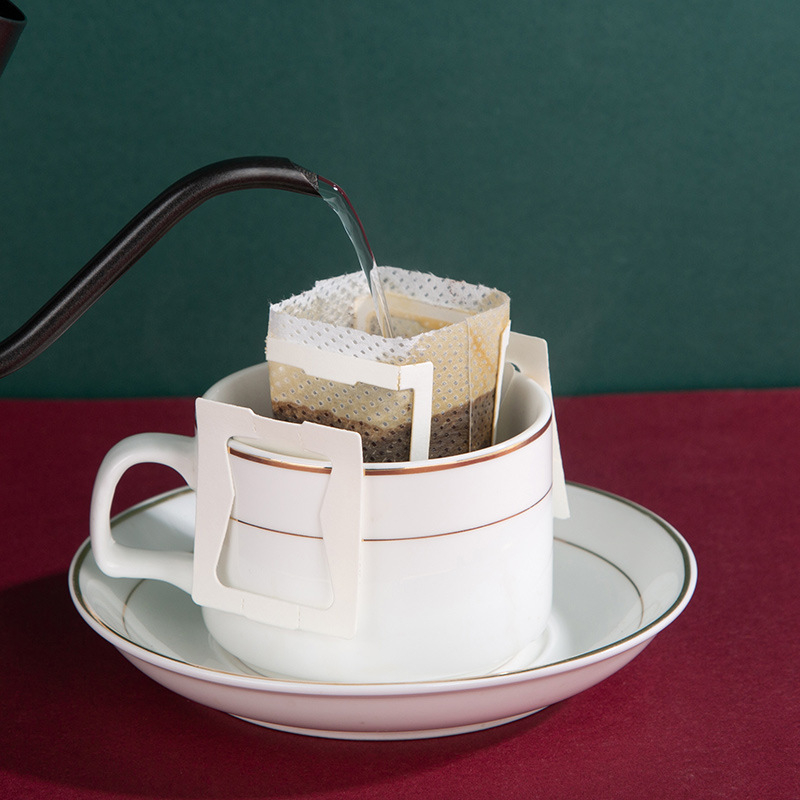 Pungi filtre de cafea de unică folosință, pentru cafea măcinată, potrivite pentru diferite dimensiuni de cești, filtru agățat
