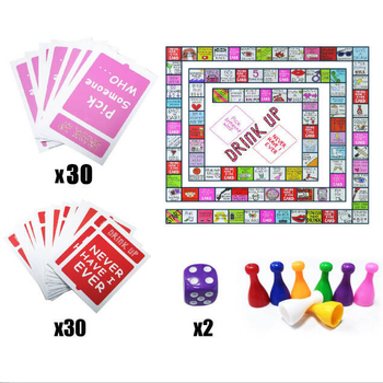Društvena igra za piće inspirirana Monopolyem za prijatelje