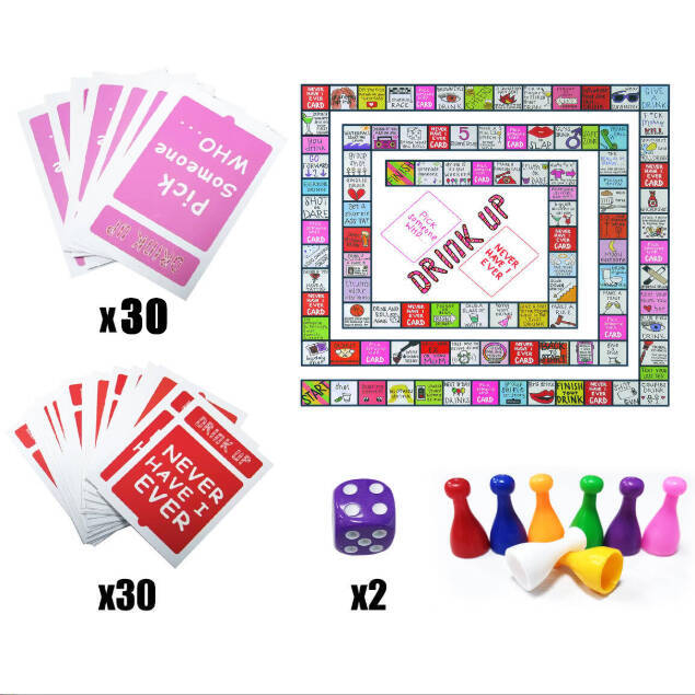 Društvena igra za piće inspirirana Monopolyem za prijatelje