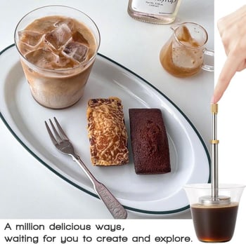 FinalPress Filtru de cafea cu presiune și infuzor