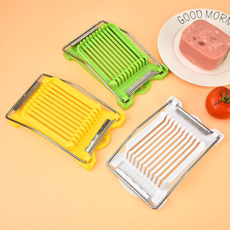 Slicer multifuncțional de bucătărie pentru carne de prânz, ouă, șuncă și fructe