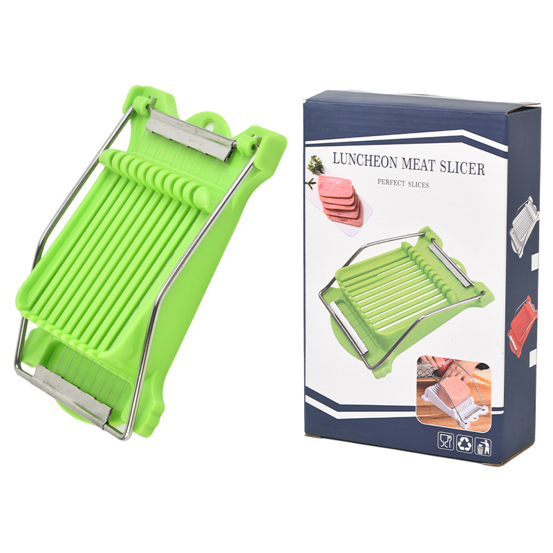 Slicer multifuncțional de bucătărie pentru carne de prânz, ouă, șuncă și fructe
