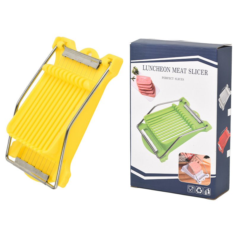 Slicer multifuncțional de bucătărie pentru carne de prânz, ouă, șuncă și fructe