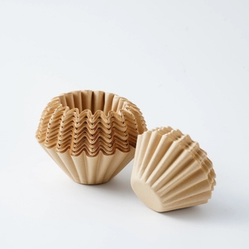 Hârtie de filtru de cafea în formă de ceașcă, pentru turnare manuală, pâlnie de filtrare de unică folosință, în formă de tort, stil minimalist italian, pentru uz casnic