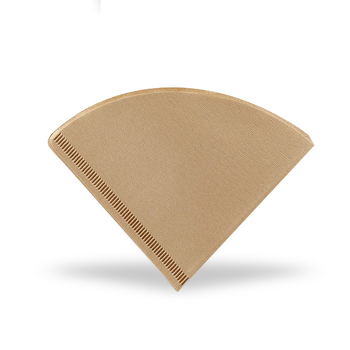 Filtru de cafea V60, hârtie de filtru cu formă de evantai și V, design în formă de tort, pentru cafetieră, comod