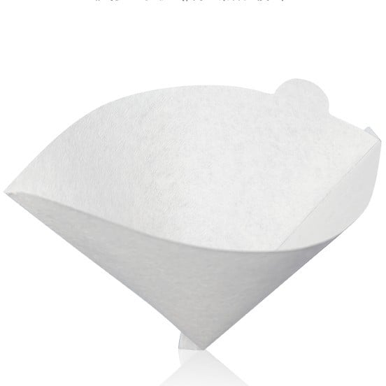 Filtre V60 albe pentru cafea pour-over, 40 bucăți, 2-4 porții