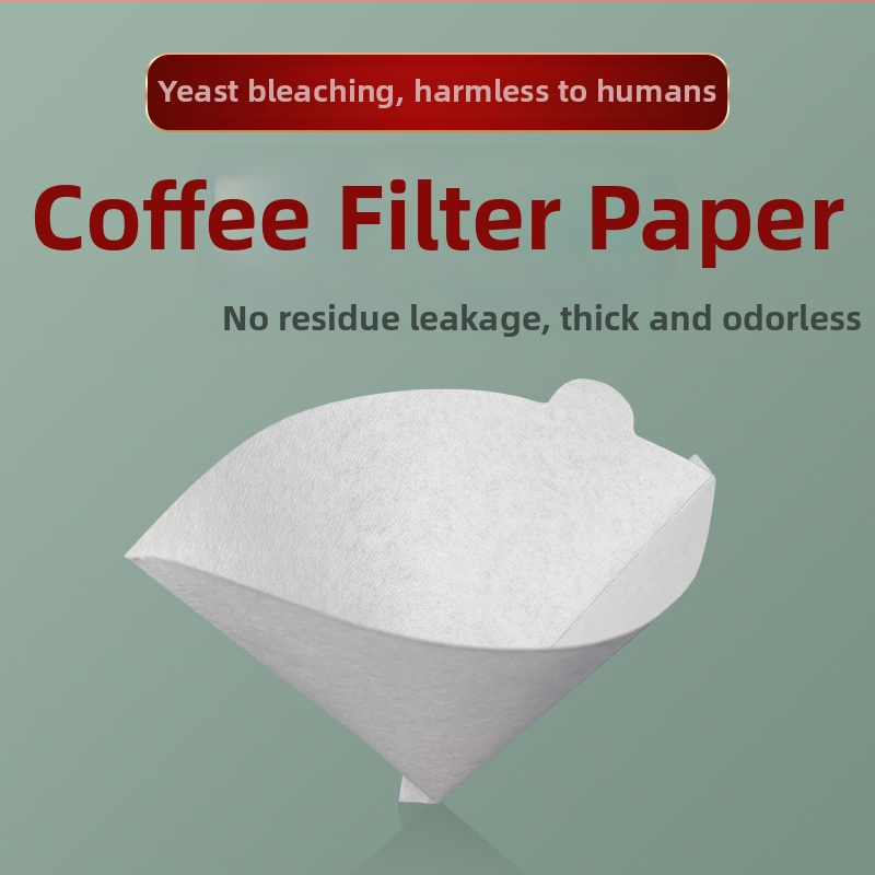 Filtre V60 albe pentru cafea pour-over, 40 bucăți, 2-4 porții