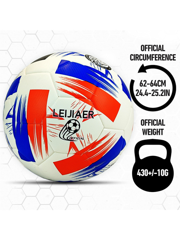 Leijiaer unutarnja futsal lopta za 5 na 5, niski odskok, protuklizna, izdržljiva, 20 cm