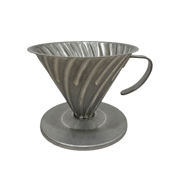 Filtru de cafea V60 pentru preparare manuală din oțel inoxidabil 304 – filtru premium pour-over și pâlnie