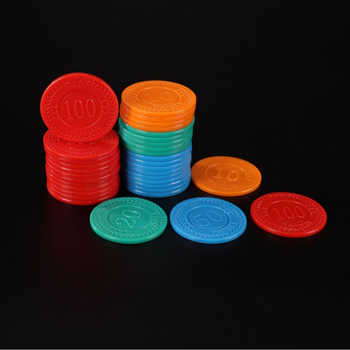 38 mm ugravirani žetoni Texas Hold'em — plastični žetoni za poker, mahjong i stolne igre