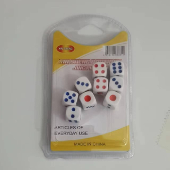 Set od 9 šarenih kockica s velikim brojevima, melamin, za barove igre, karaoke i stolne igre