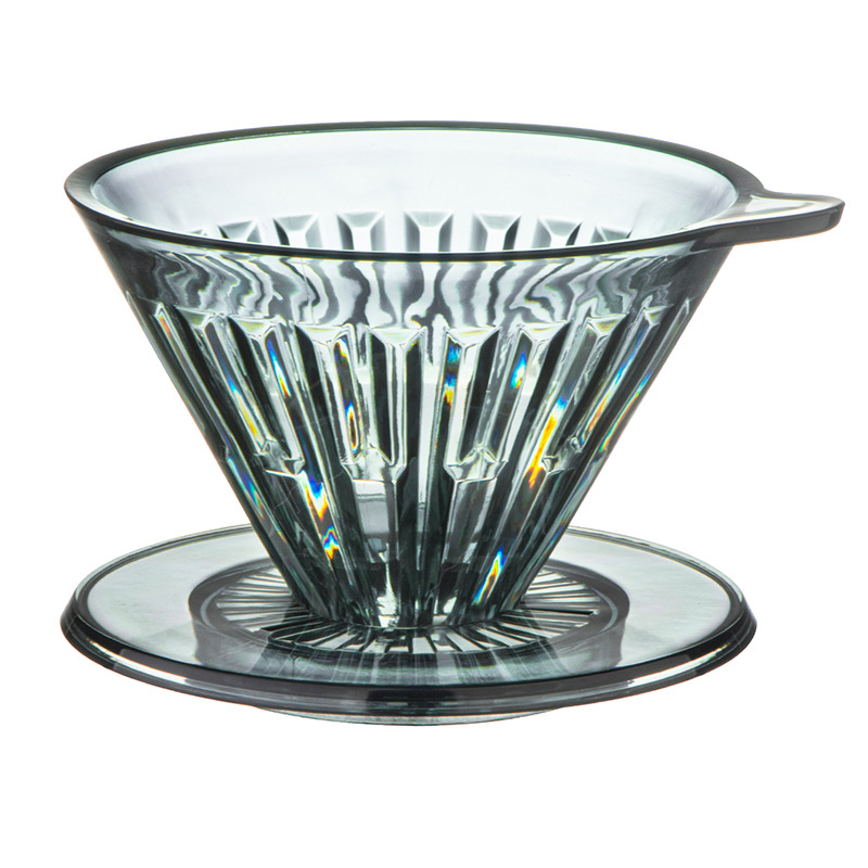 Set pour-over pentru cafea cu dripper V60, filtre de hârtie și pâlnie pentru uz casnic