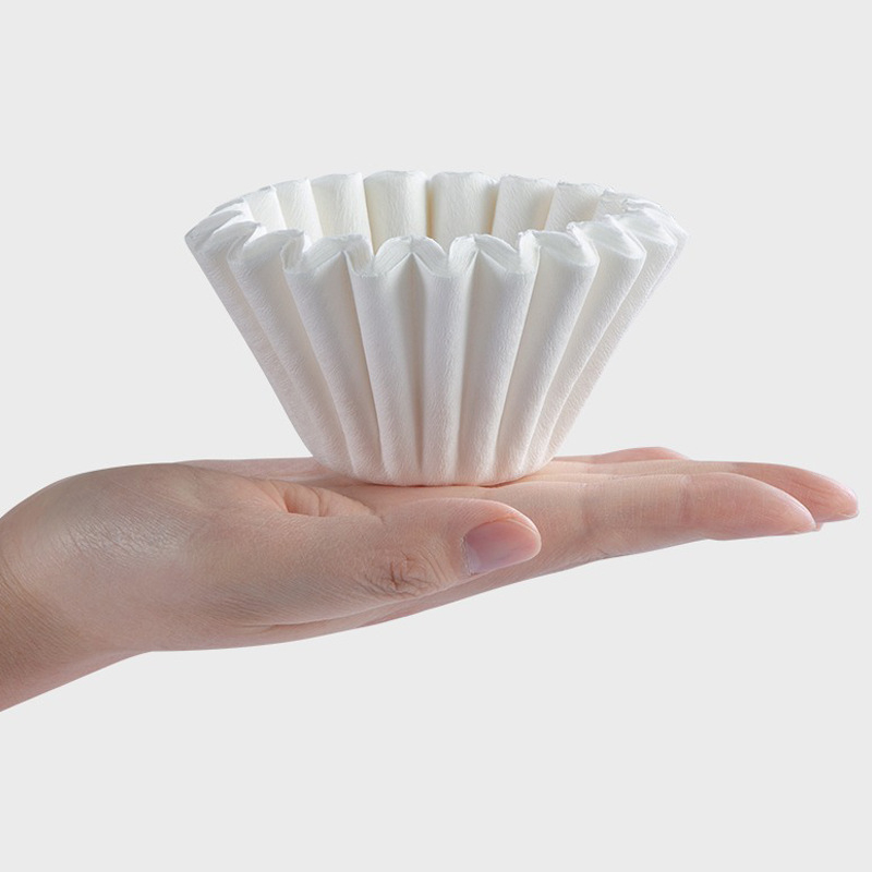 Filtru Origami Cup pentru cafea pentru preparare manuală, filtru de cafea pentru picurare, cană ondulată, model 155185