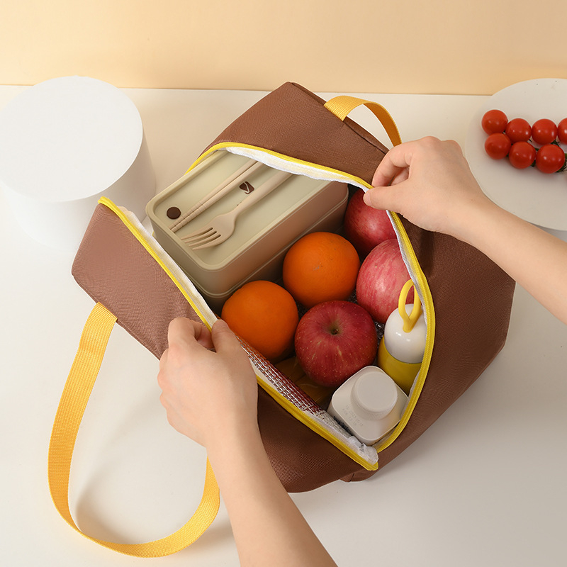 Geantă izolantă pentru prânz cu design de iepuraș drăguț, husă pentru monede, gentuță pentru machiaj și igienă, cutie de picnic, pachet de răcire, potrivită pentru activități în aer liber
