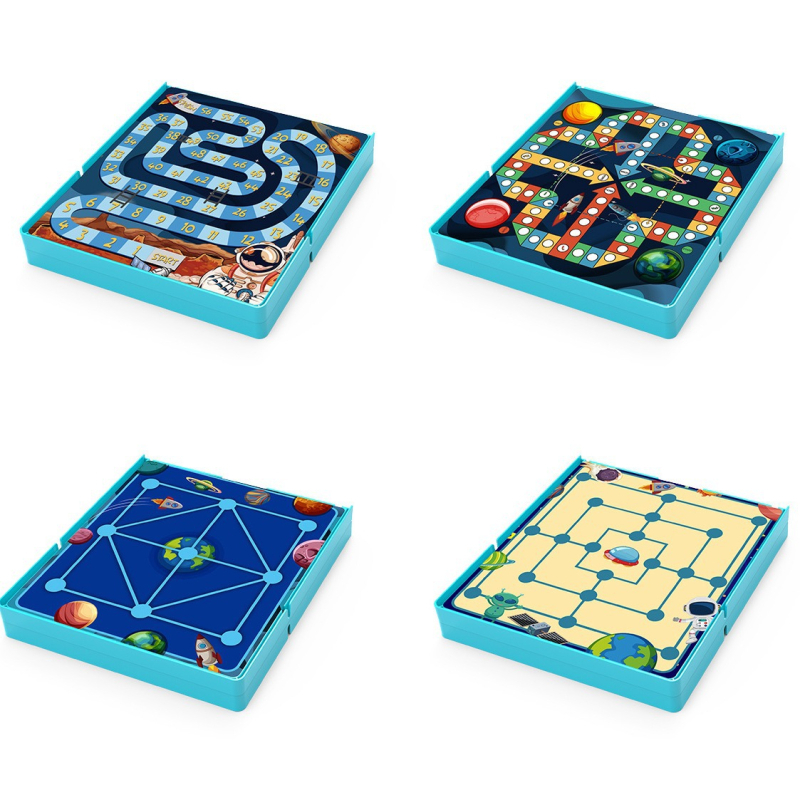 10-u-1 stolna igra za dva igrača: šah, dama, hokej na ledu, nogomet i košarka – interaktivna obiteljska puzzle igra