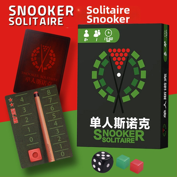 Snooker Solitaire: Samostalna kartaška stolna igra za jednog igrača