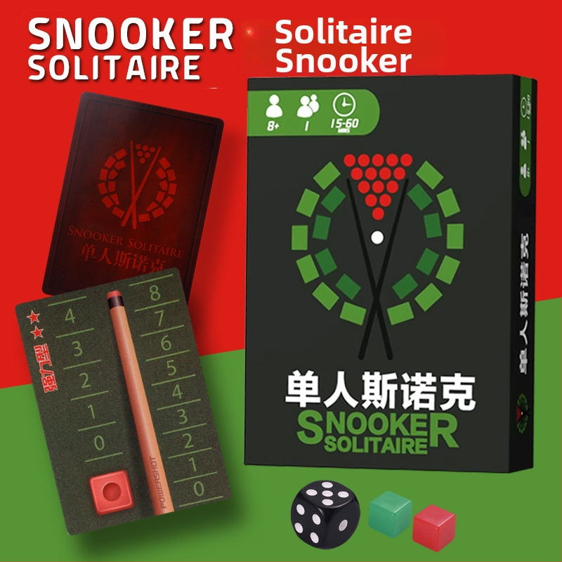 Snooker Solitaire: Samostalna kartaška stolna igra za jednog igrača