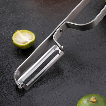 Curățător de fructe și legume din oțel inoxidabil – ustensilă de bucătărie pentru curățat cartofi și pepene