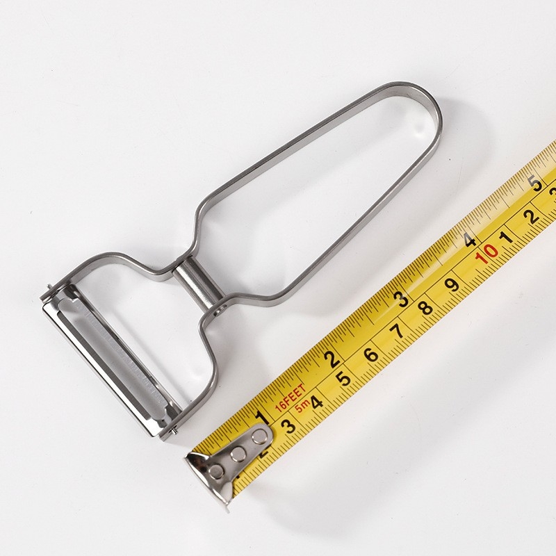 Curățător de fructe și legume din oțel inoxidabil – ustensilă de bucătărie pentru curățat cartofi și pepene
