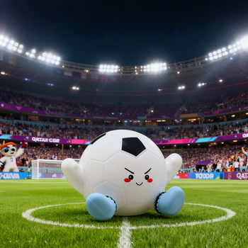 Lampă de birou din silicon, în formă de fotbal, decorativ, activare la atingere, temporizator, iluminare ambientală, USB reîncărcabilă