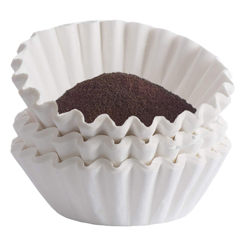 Hârtie de filtru pentru cafea la pour-over, 28 g, 50 de foi, ceașcă origami ondulată
