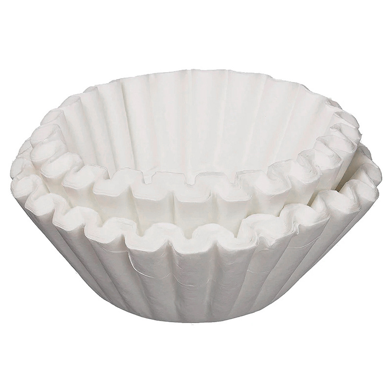 Hârtie de filtru pentru cafea la pour-over, 28 g, 50 de foi, ceașcă origami ondulată