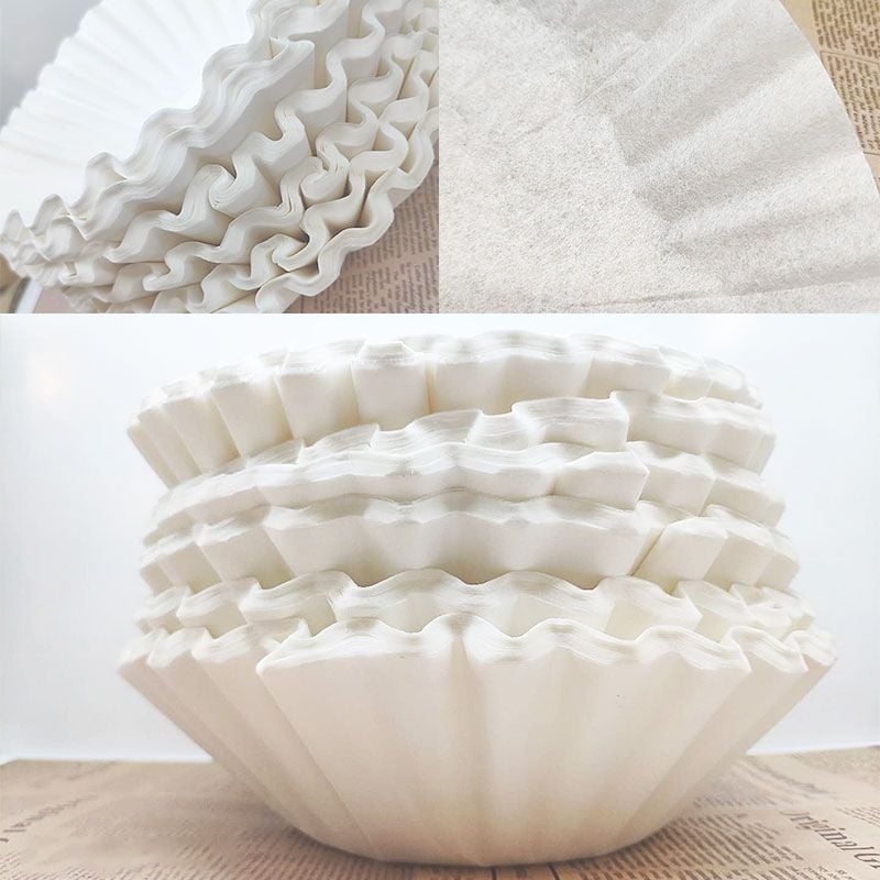 Filtru de cafea în stil american, filtru de ceai, hârtie pentru aparat de preparare a ceaiului tip bol, eșarfă cu mâneca pentru pisică, hârtie handmade, 50 de coli