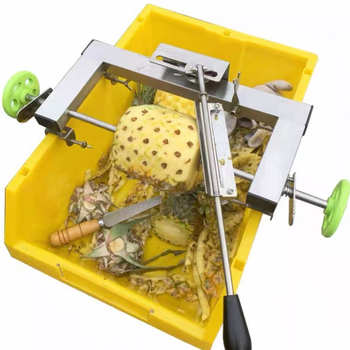 Curățător automat de coajă pentru ananas, din oțel inoxidabil