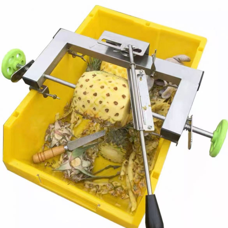 Curățător automat de coajă pentru ananas, din oțel inoxidabil
