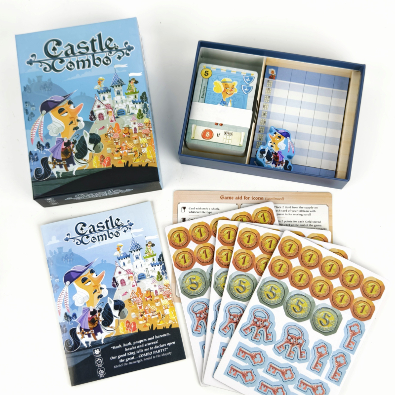 Castle Combo: Društvena igra s kartama – strategija za zabavu i druženje