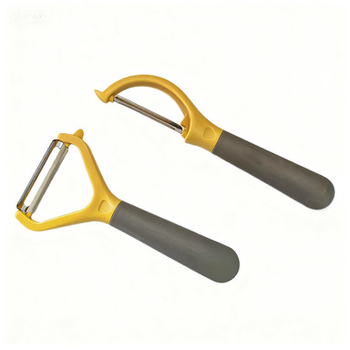 Curățător de legume multifuncțional cu ventuză, culoare vibrantă, design modern