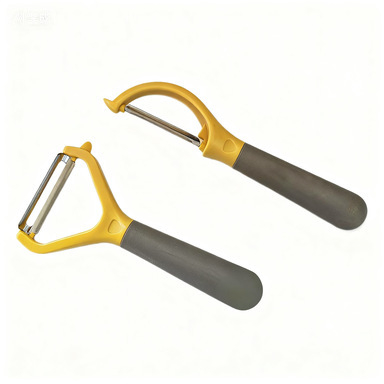 Curățător de legume multifuncțional cu ventuză, culoare vibrantă, design modern