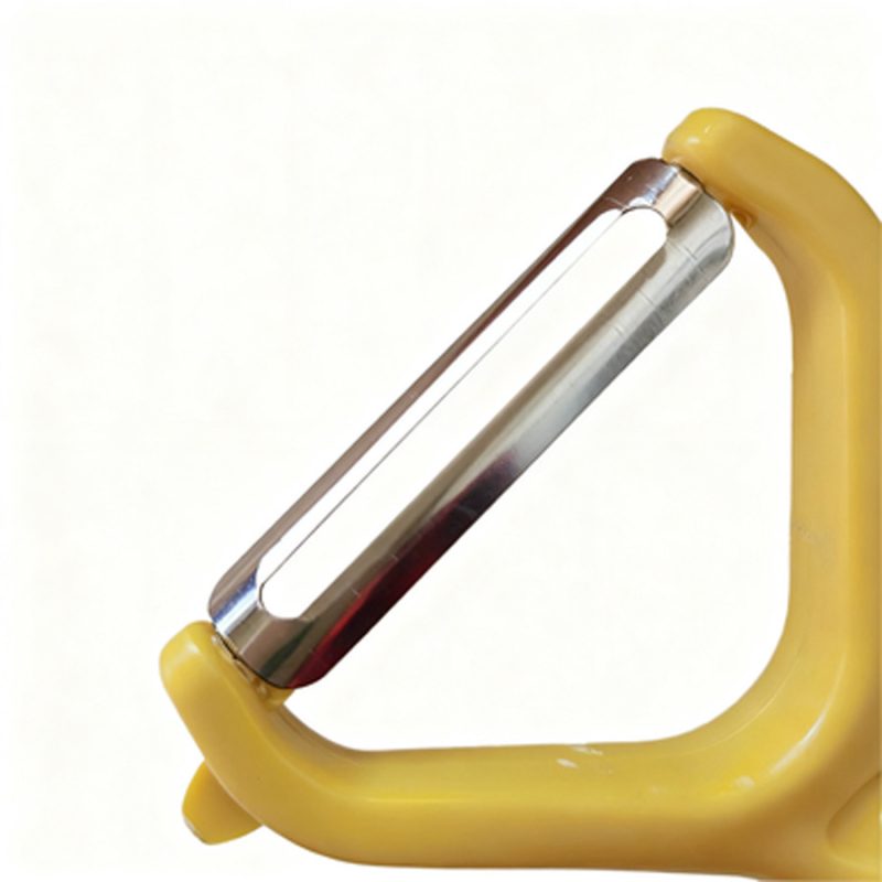 Curățător de legume multifuncțional cu ventuză, culoare vibrantă, design modern