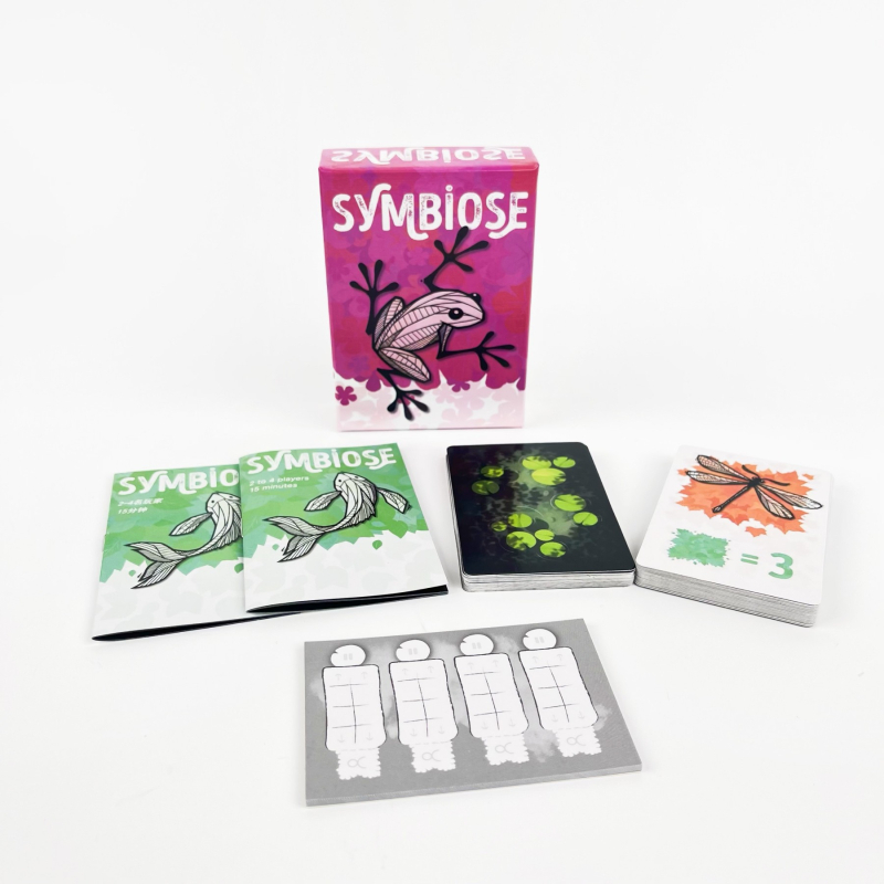 Symbiose: Karte za društvenu igru za 2–4 igrača – strateško opuštajuće druženje