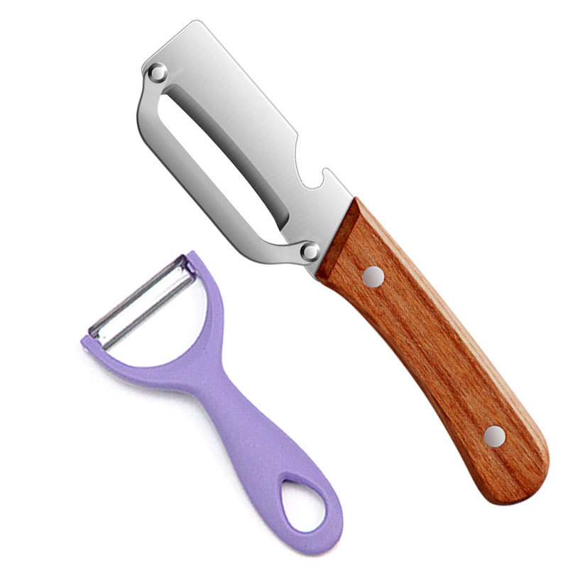 Curățător pentru fructe și cartofi, oțel inoxidabil 3Cr13, mâner PP, design modern minimalist