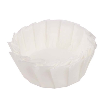 Liner Basque de 4 inch pentru prăjit, de unică folosință, fără pliuri, hârtie de copt cu silicon