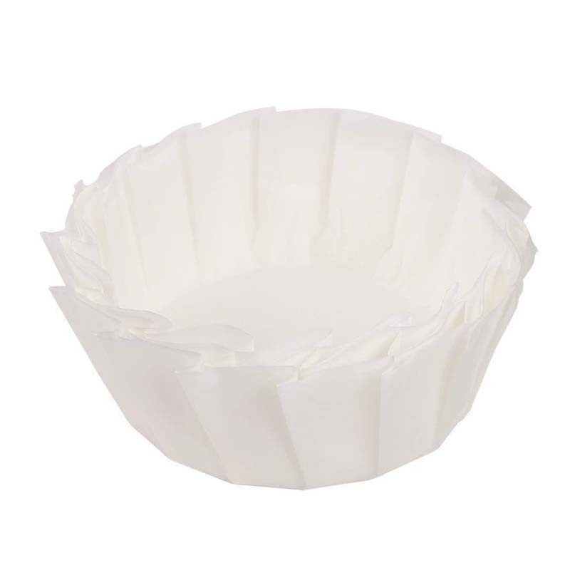 Liner Basque de 4 inch pentru prăjit, de unică folosință, fără pliuri, hârtie de copt cu silicon