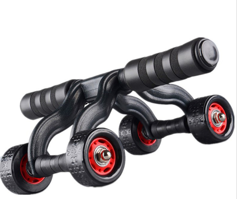 Ab wheel s četiri kotača za kućnu vježbu